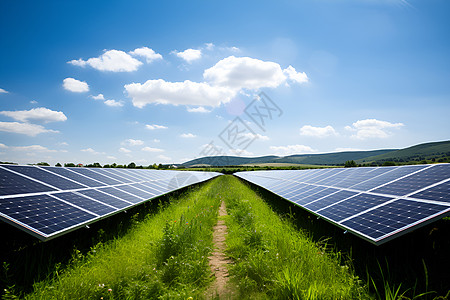 太阳能水泵太阳能未来创新背景