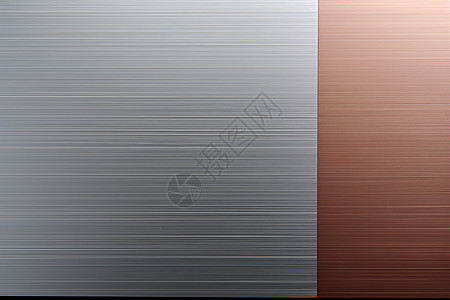 棕色和银色配色的金属板图片
