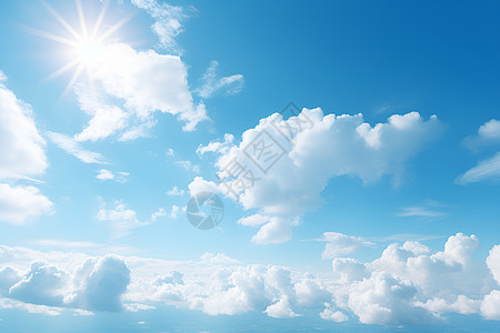 碧蓝天空背景图片