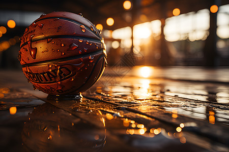 篮球之美背景图片