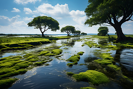 沼泽之地图片