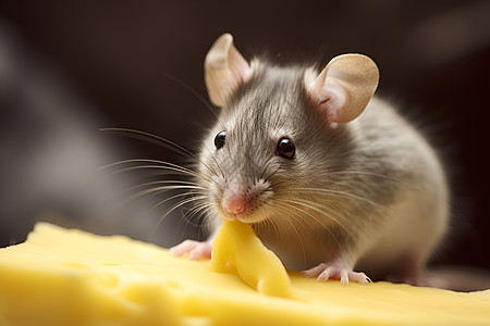 耳朵立起的老鼠图片