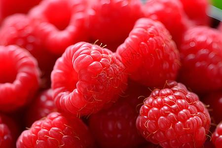 多汁可口的树莓图片
