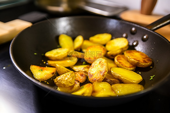 健康的食物土豆图片