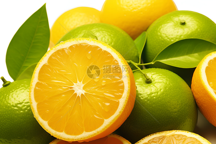 可口多汁的橙子图片