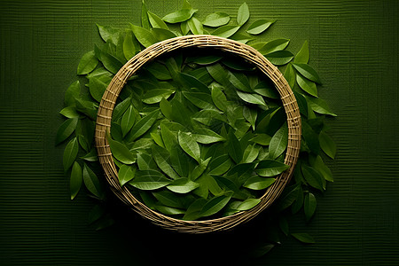 翠绿之的茶叶图片