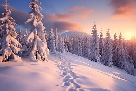 冬日奇景图片
