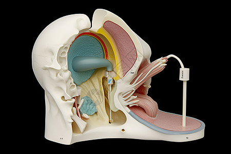 耳蜗模型图片