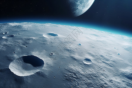 月球漫游者的角度图片
