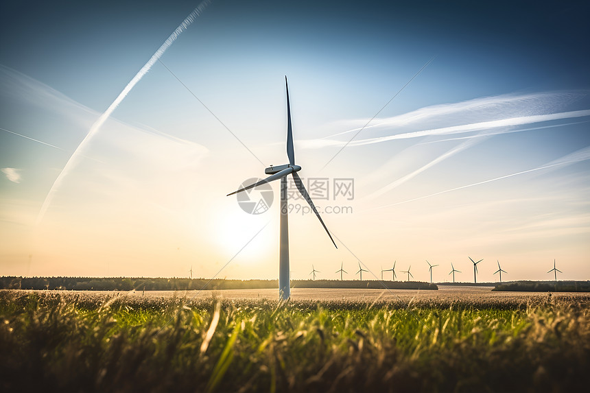 创新科技的风力发电机图片