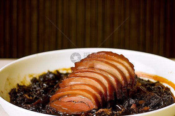 美味营养的猪肉和梅菜图片