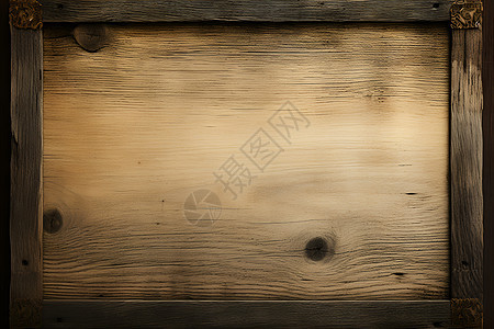 老式木质相框背景背景图片
