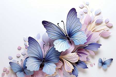美丽的生物蝴蝶图片