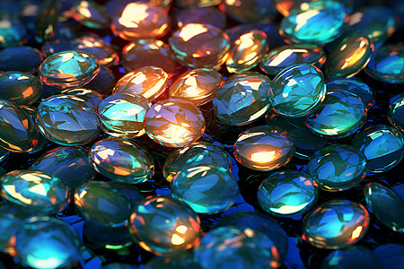 天然宝石闪闪发光的钻石设计图片