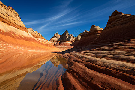 沙石峡谷图片