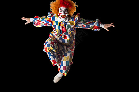 跳跃的小丑演员图片