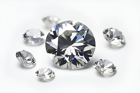 奢华昂贵的钻石高清图片