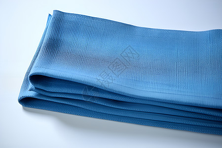 棉麻桌布蓝色的桌布背景