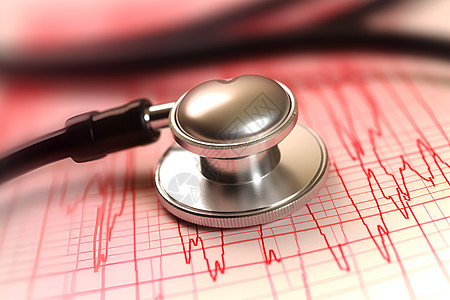 诊断心脏脉搏的听诊器图片