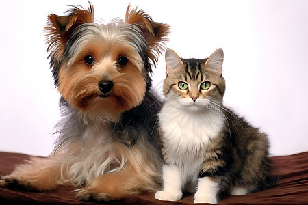 家养的宠物猫咪和狗狗图片