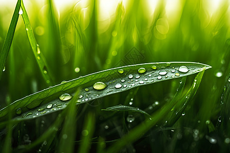 清晨的微雨图片