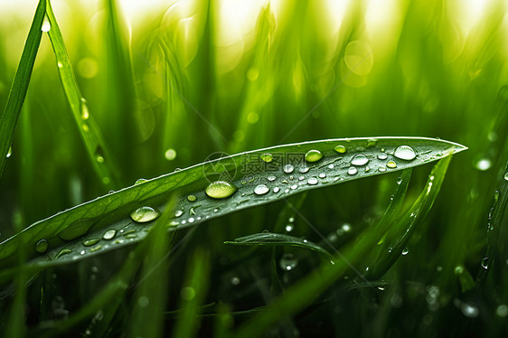 清晨的微雨图片