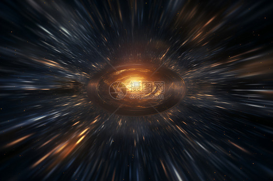 宇宙黑洞与星尘图片