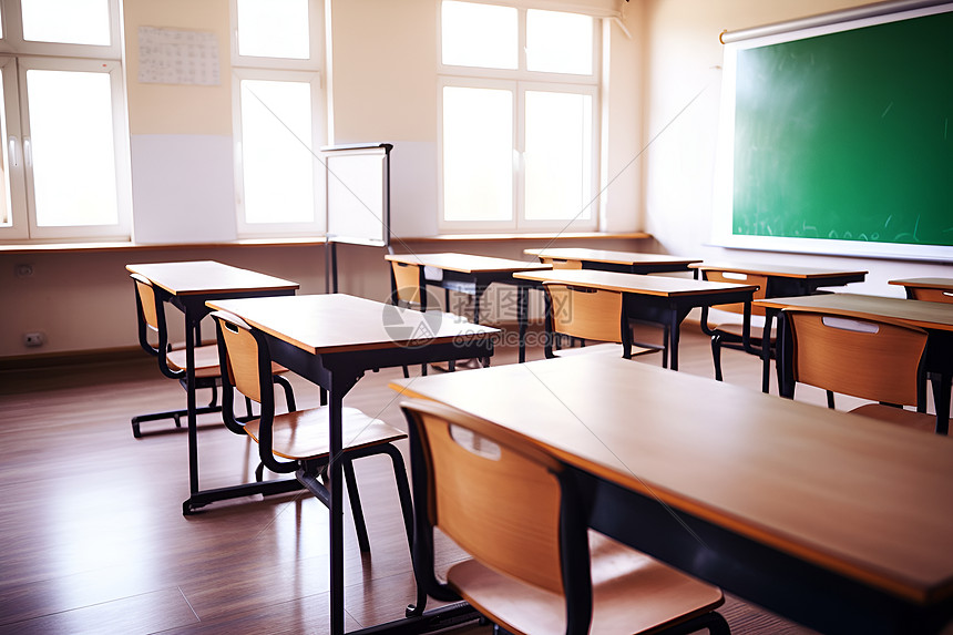 现代学校课堂教室高清图片下载-正版图片600912881-摄图网