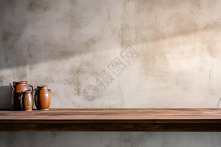 极简的木桌背景背景图片