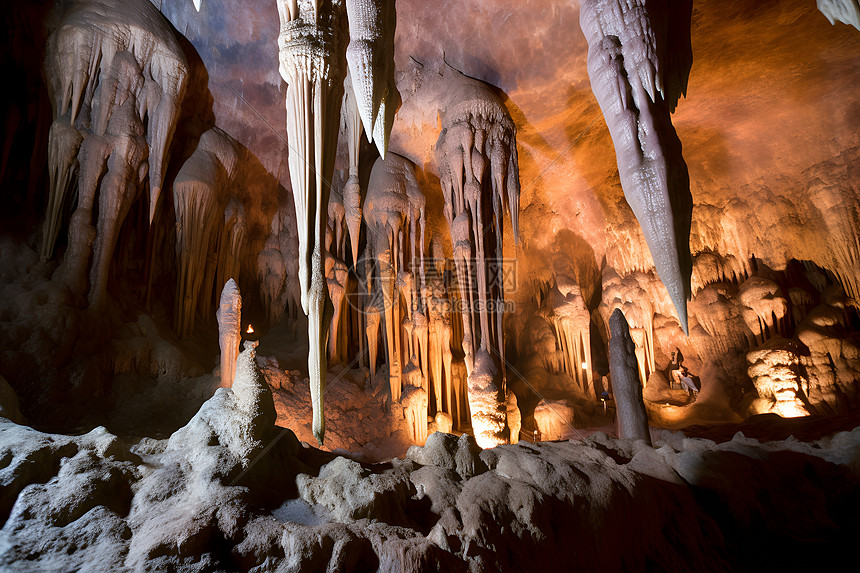 美丽的岩溶洞穴景观高清图片下载正版图片600913301摄图网