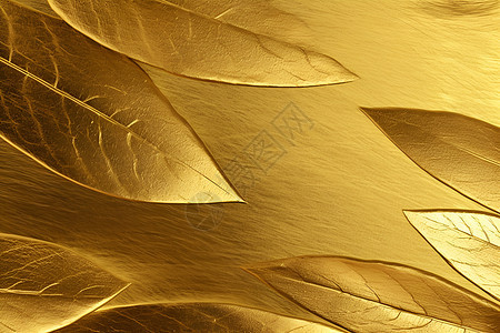 鲜艳豪华的金色镀箔背景图片