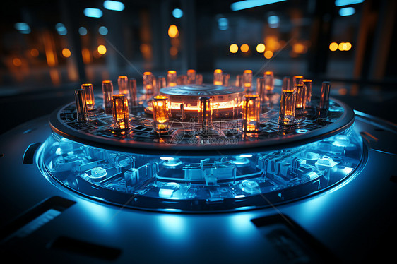 创新科技的核反应堆图片