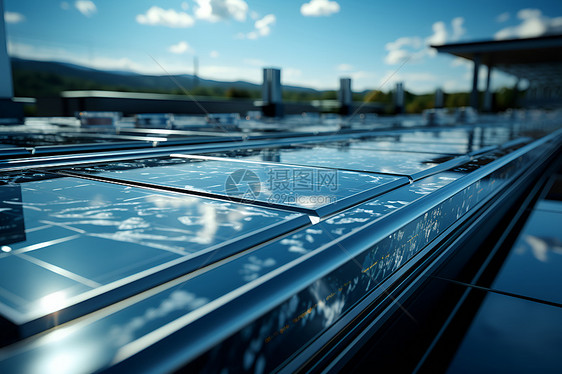 西能源的太阳能电板图片