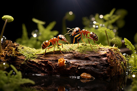 爬行动物的蚂蚁图片