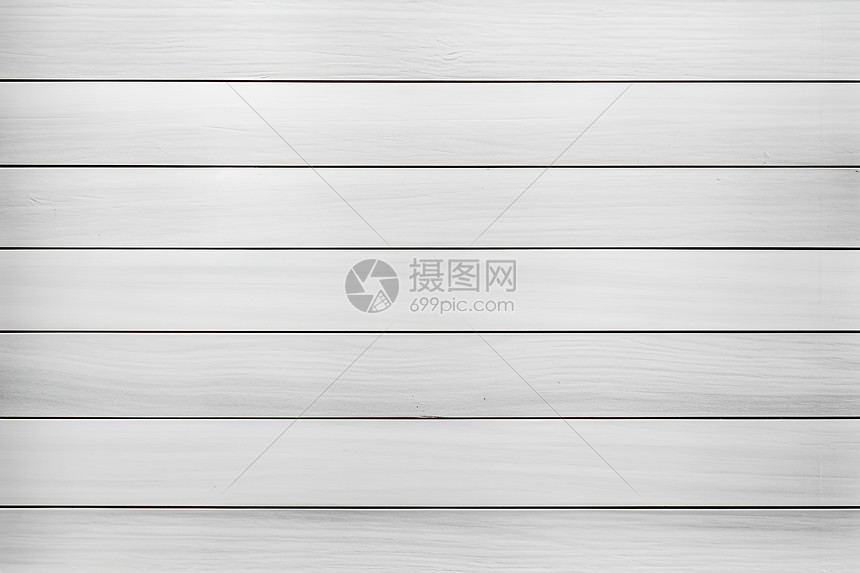 纯白色的木质墙壁图片
