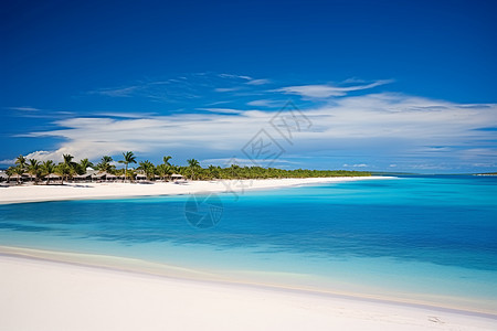夏季热带海岛的美丽景观图片