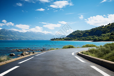 风景优美的山川湖海景观图片