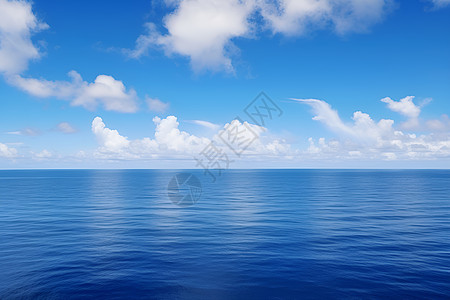 碧蓝的海洋图片