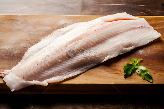 新鲜的鱼肉图片