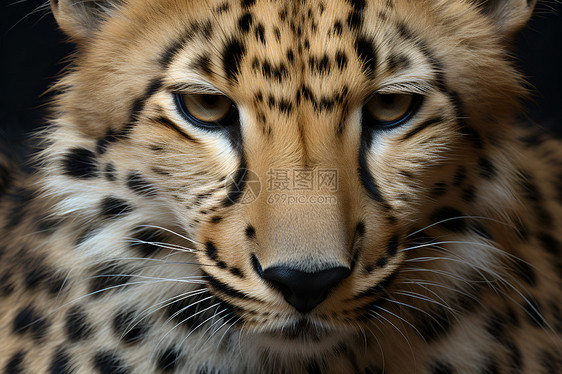大自然中的豹子图片