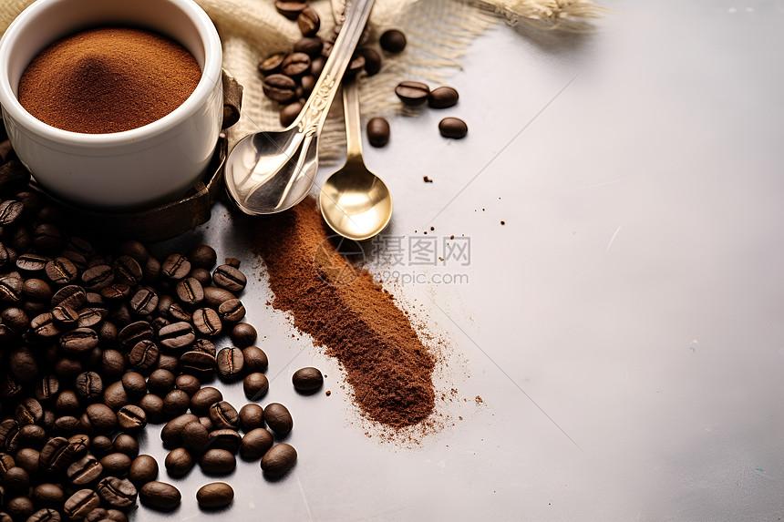 一杯醇香的咖啡图片