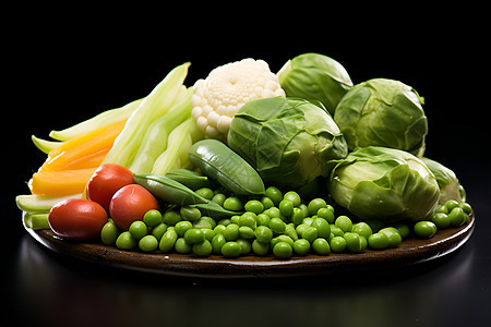 绿色的有机蔬菜图片