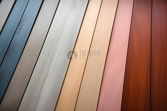 色彩丰富的木板图片