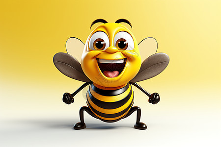 小蜜蜂的翅膀背景图片