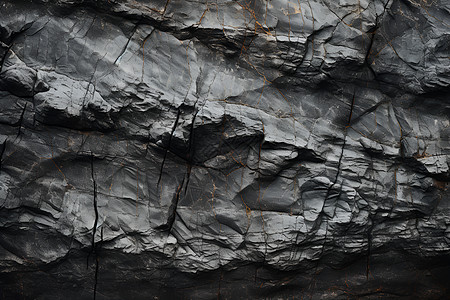 黑色的石壁背景图片