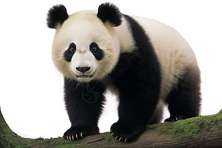 草地上的熊猫图片