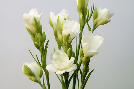 怡人的白色花朵图片