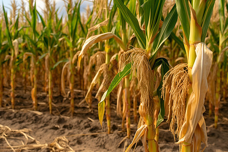 玉米的丰收季节图片