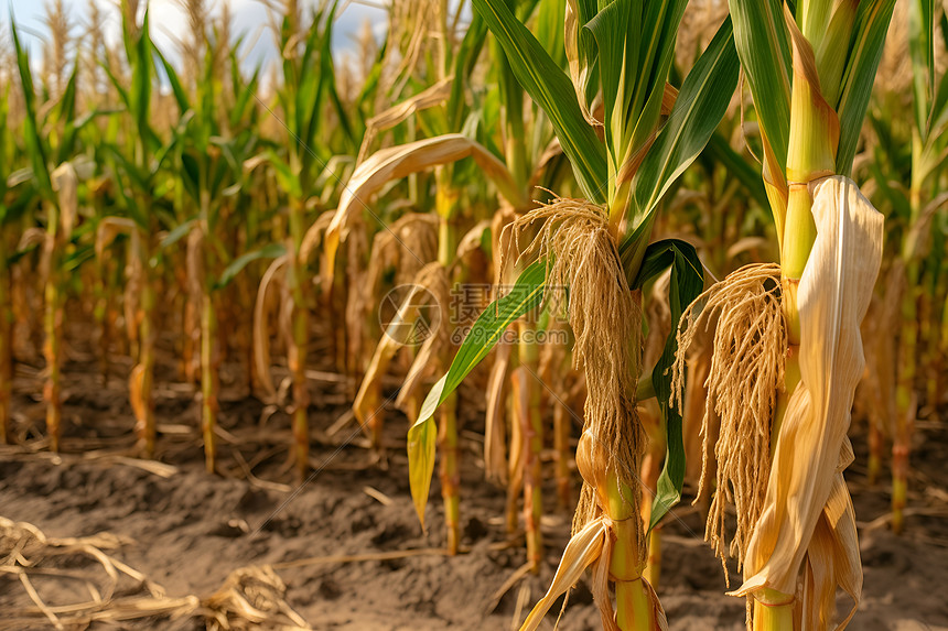玉米的丰收季节图片