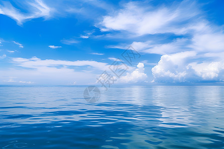 波光粼粼的海面背景图片